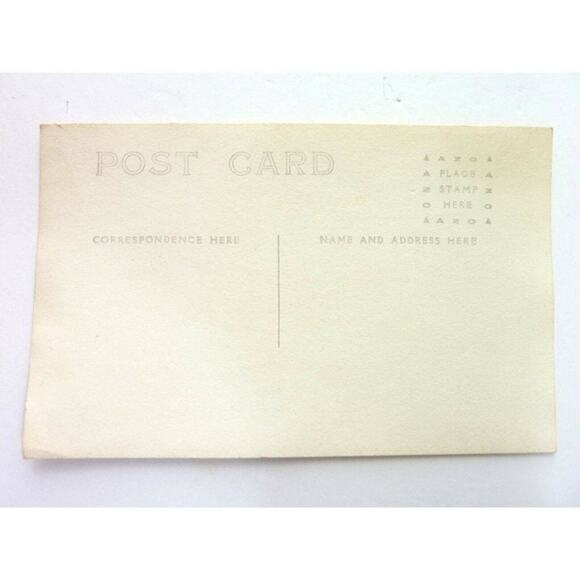 Vintage Antique Post Card Photograph Group Men Women RPPC Photo Outside - Picture 4 of 4